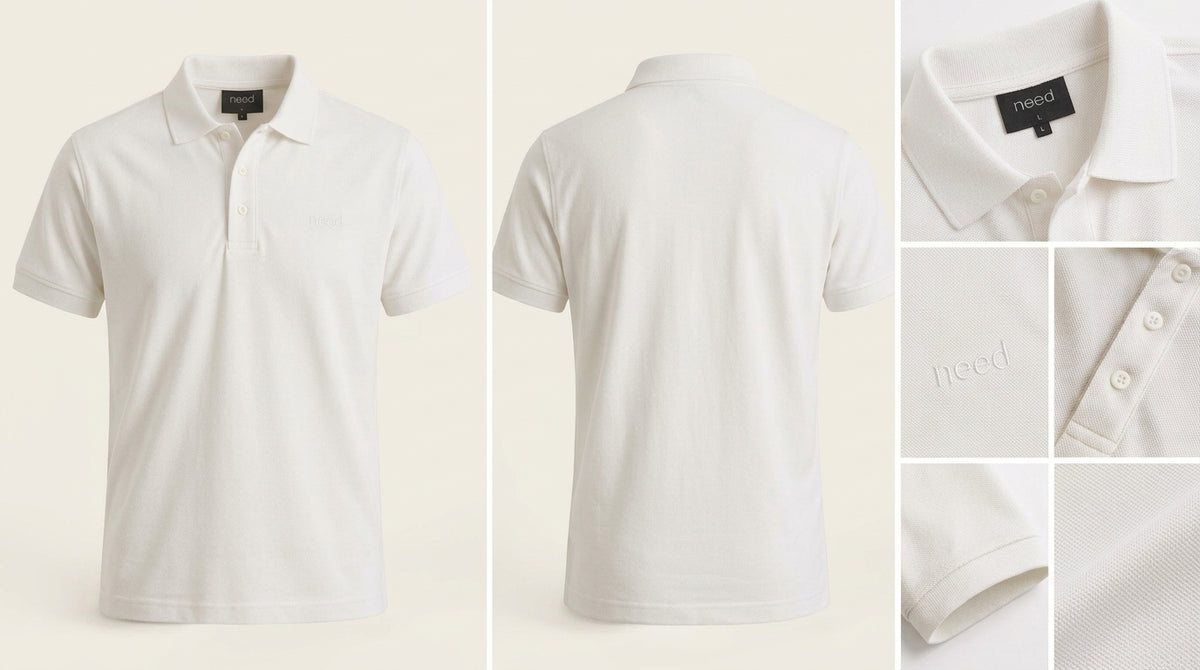 Men's Classic Polo Shirt - White