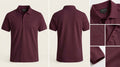 Men's Classic Polo Shirt Burgundy